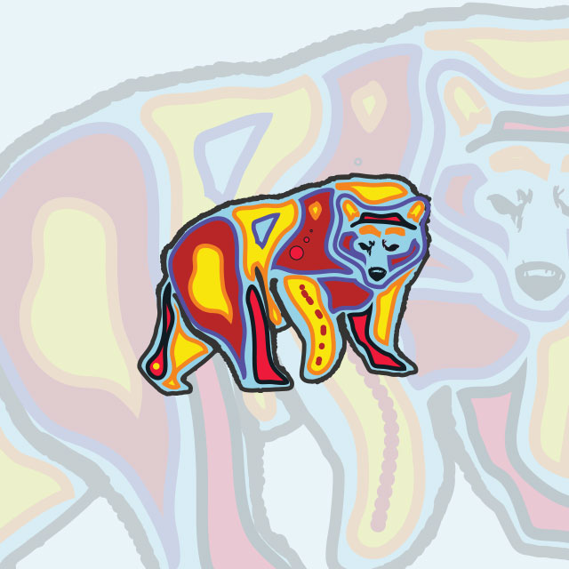 Bear from the Shawendaasewin logo