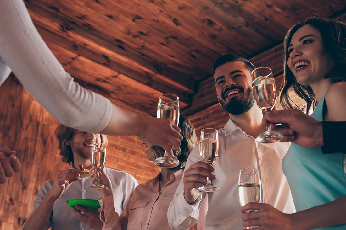 Group of People Celebrating